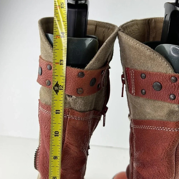 DKODE TwoTone Leather  Tall Boots - Picture 8 of 14